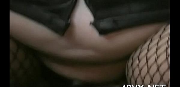  Aroused girlie is masturbating on cam